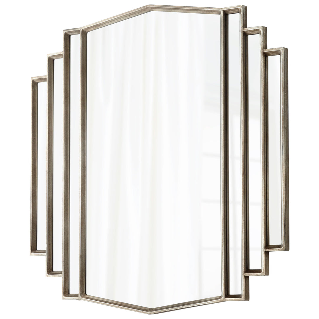Optic Array Mirror | Geometric Modern Mirror
