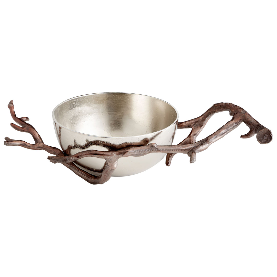 Bough Bowl | Nickel & Bronze | Decorative Bowl