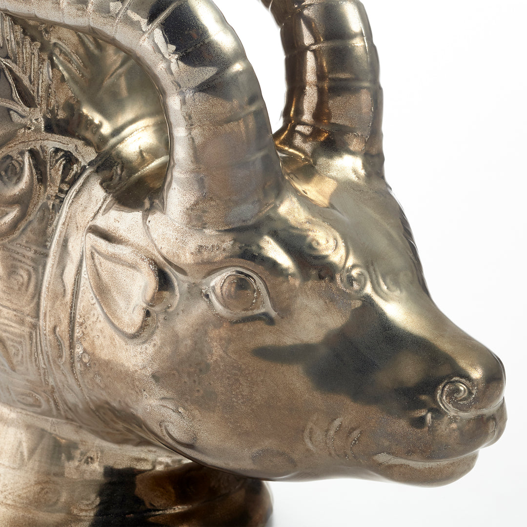 Bharal Headed Vase | Decorative Animal-Inspired Vase