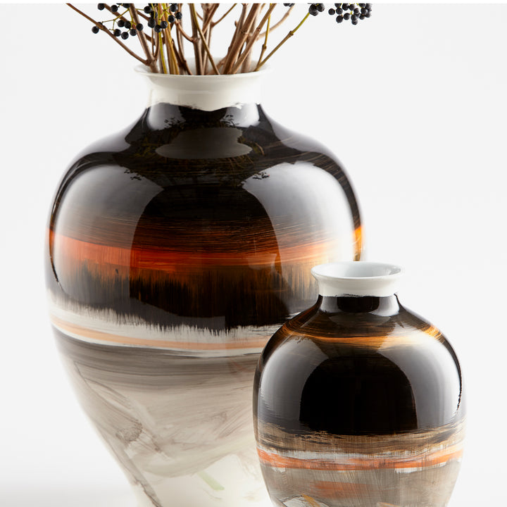Indian Paint Brush Vase #1 | Unique Floral Vase