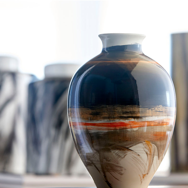 Indian Paint Brush Vase #1 | Unique Floral Vase
