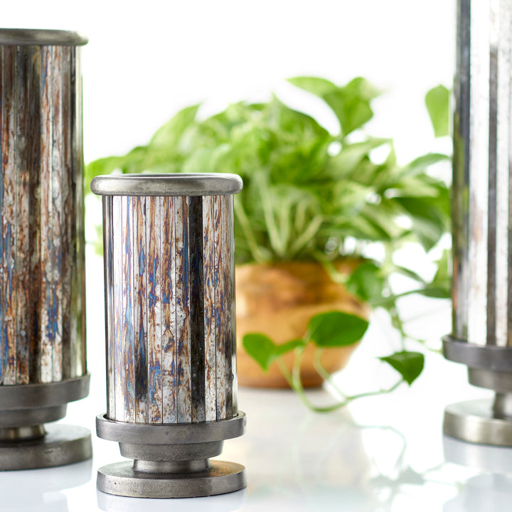 Kensington Vase | Nickel | Medium Nickel Vase