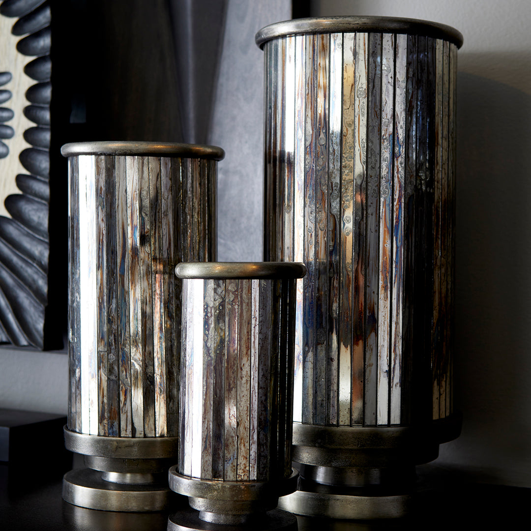 Kensington Vase | Nickel | Medium Nickel Vase