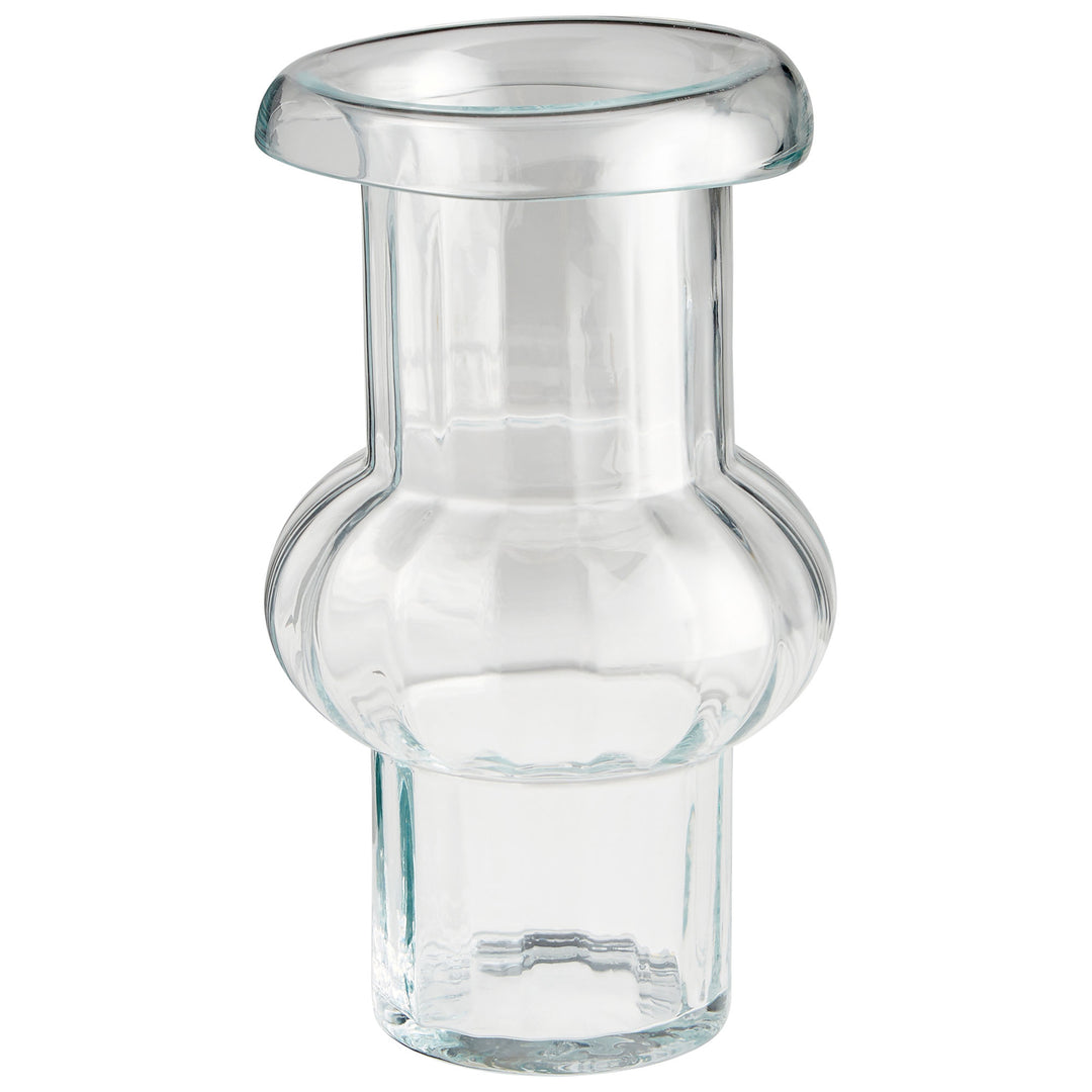 Hurley Vase | Clear-Small | Small Clear Vase