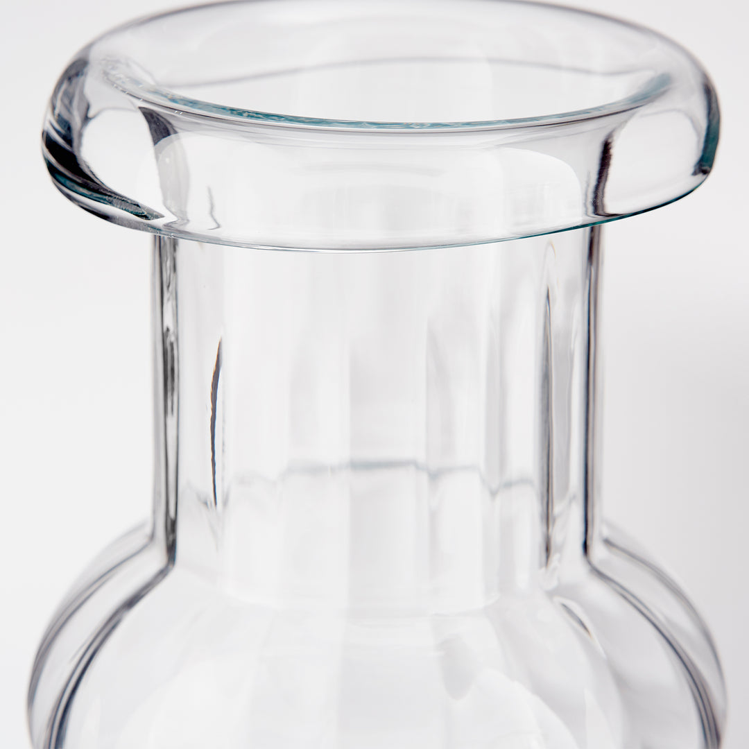 Hurley Vase | Clear-Small | Small Clear Vase