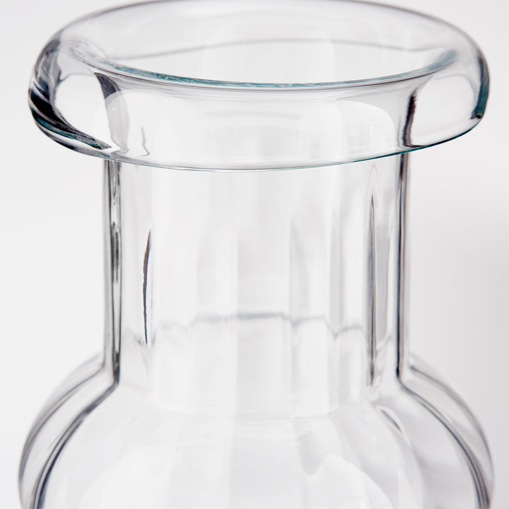 Hurley Vase | Clear-Small | Small Clear Vase