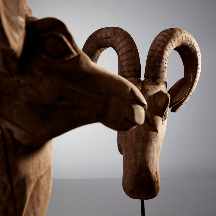 Alpine Sculpture | Natural | Rustic Nature Sculpture