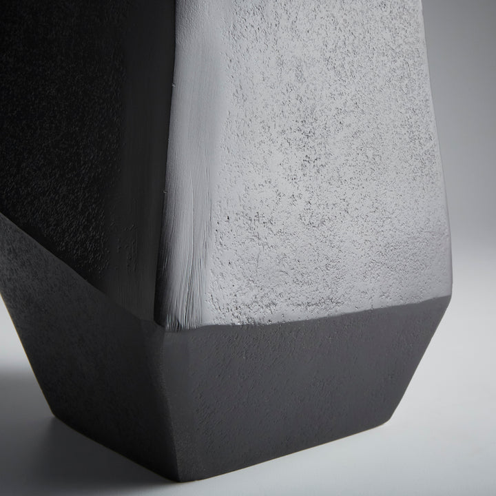 Octave Vase | Graphite | Large Graphite Vase