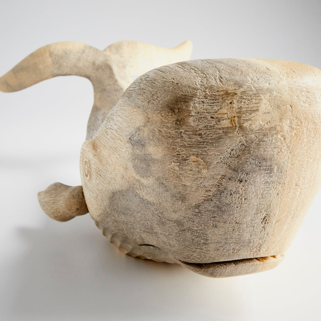 Moby Sculpture | Natural | Abstract Whale Sculpture