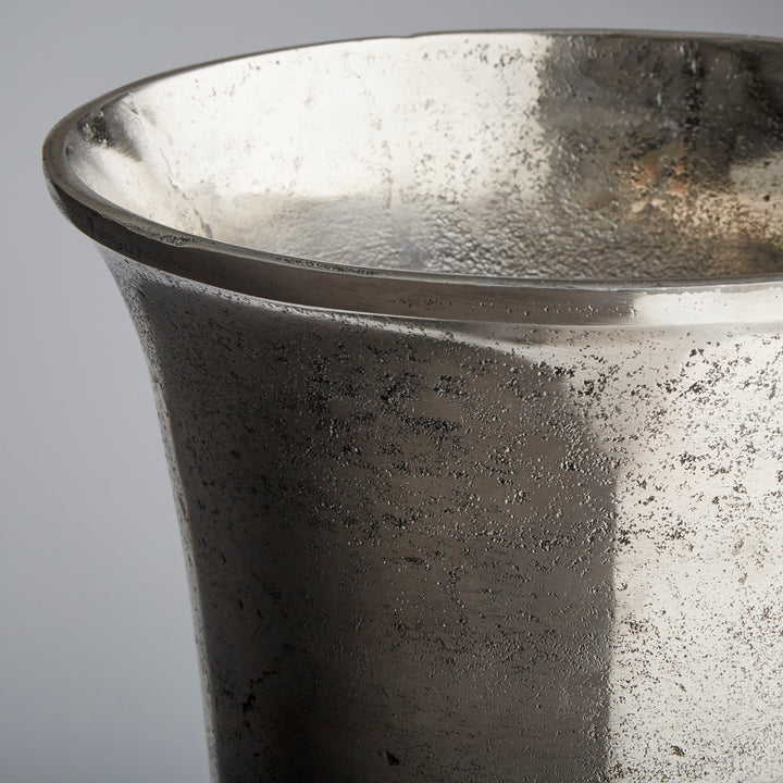 Relic Vase | Raw Nickel | Large Raw Nickel Vase