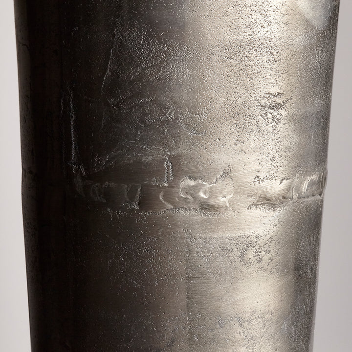 Relic Vase | Raw Nickel | Large Raw Nickel Vase