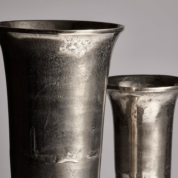 Relic Vase | Raw Nickel | Large Raw Nickel Vase