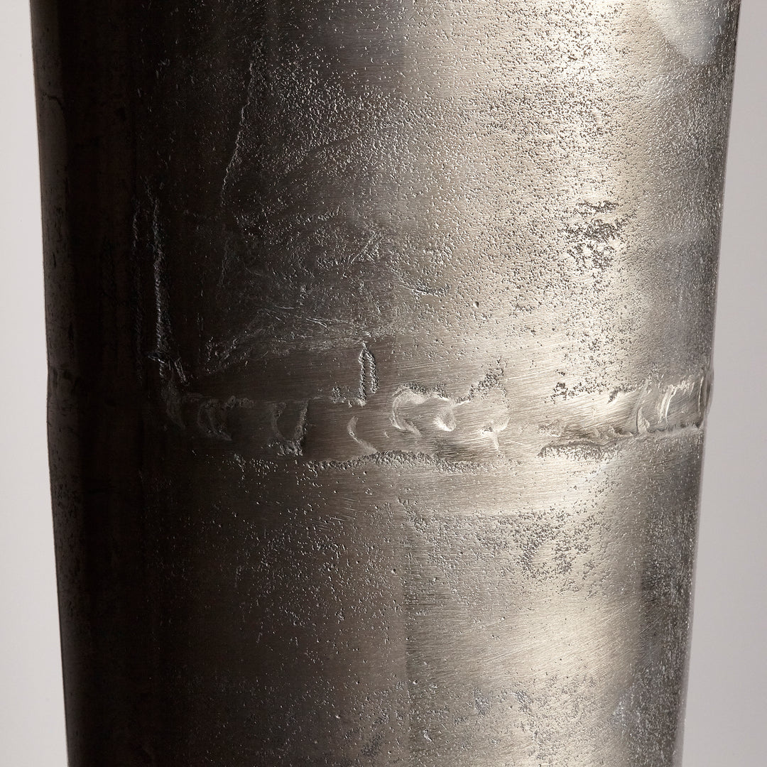 Relic Vase | Raw Nickel | Large Raw Nickel Vase