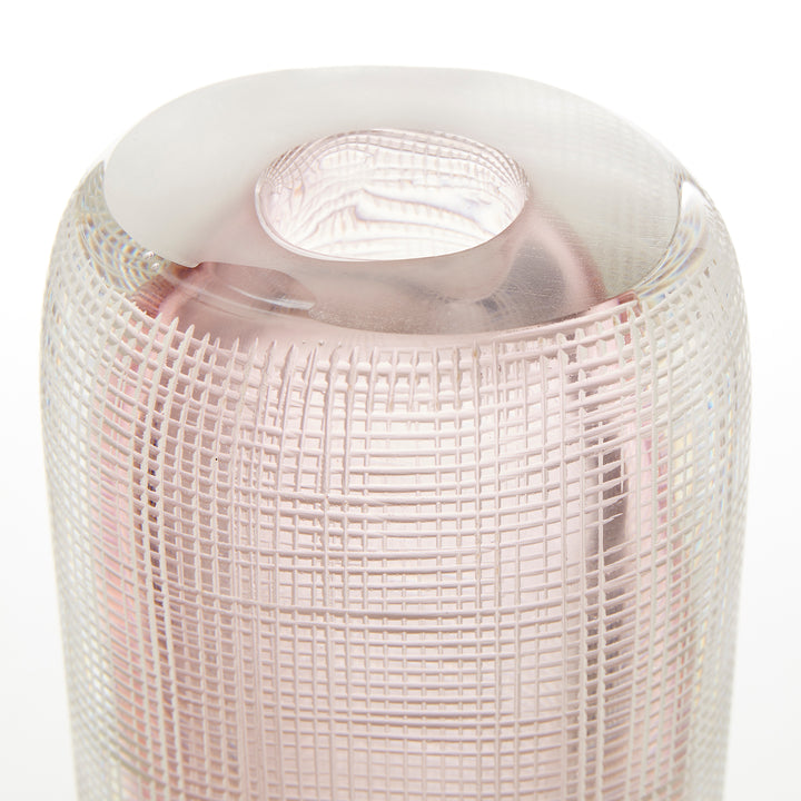 Neso Vase | Pink & Clear | Elegant Vase