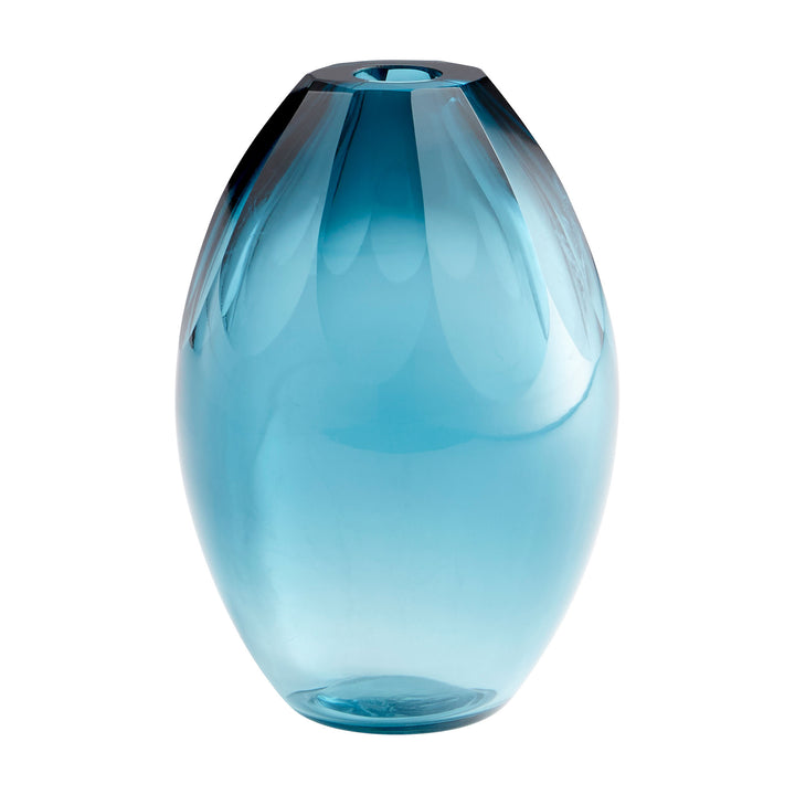 Cressida Vase | Blue-Small | Small Blue Vase