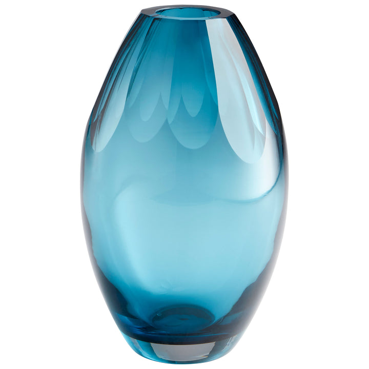 Cressida Vase | Blue-Large | Large Blue Vase
