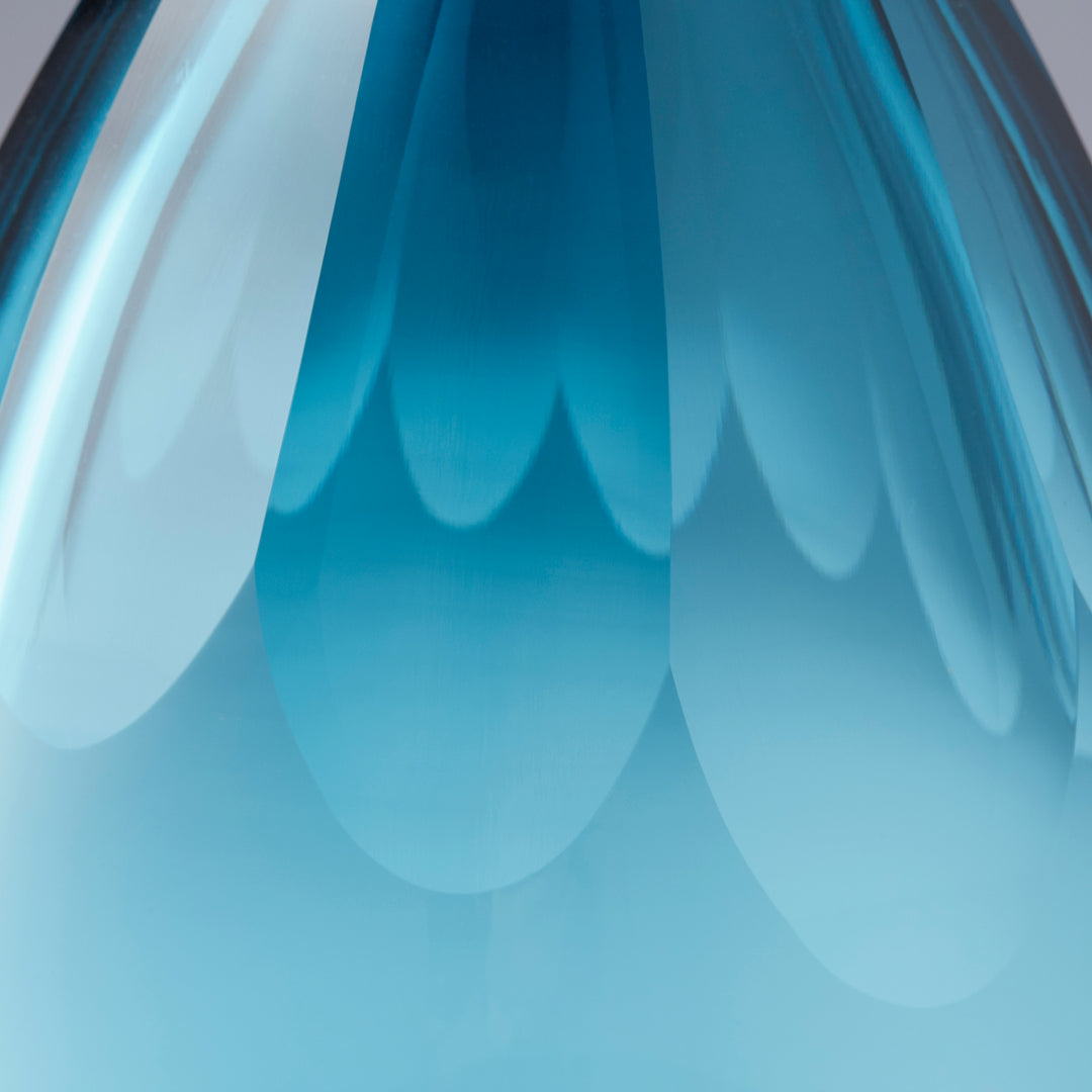 Cressida Vase | Blue-Large | Large Blue Vase