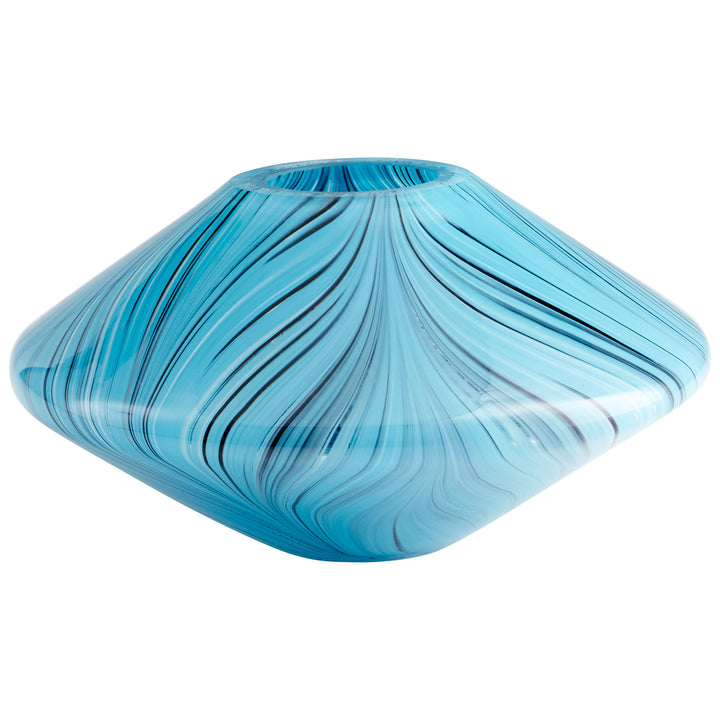 Phoebe Vase | Blue-Small | Decorative Blue Vase