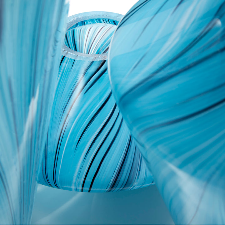Phoebe Vase | Blue-Small | Decorative Blue Vase
