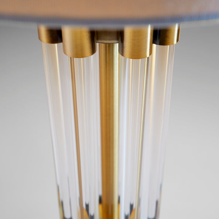 Kerberos Table Lamp | Brass | Elegant Brass Table Lamp