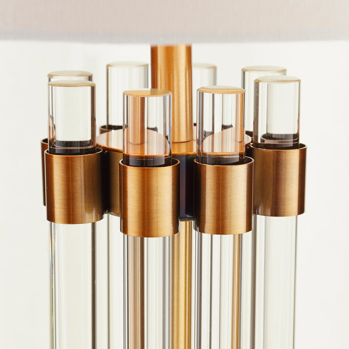 Kerberos Table Lamp | Brass | Elegant Brass Table Lamp