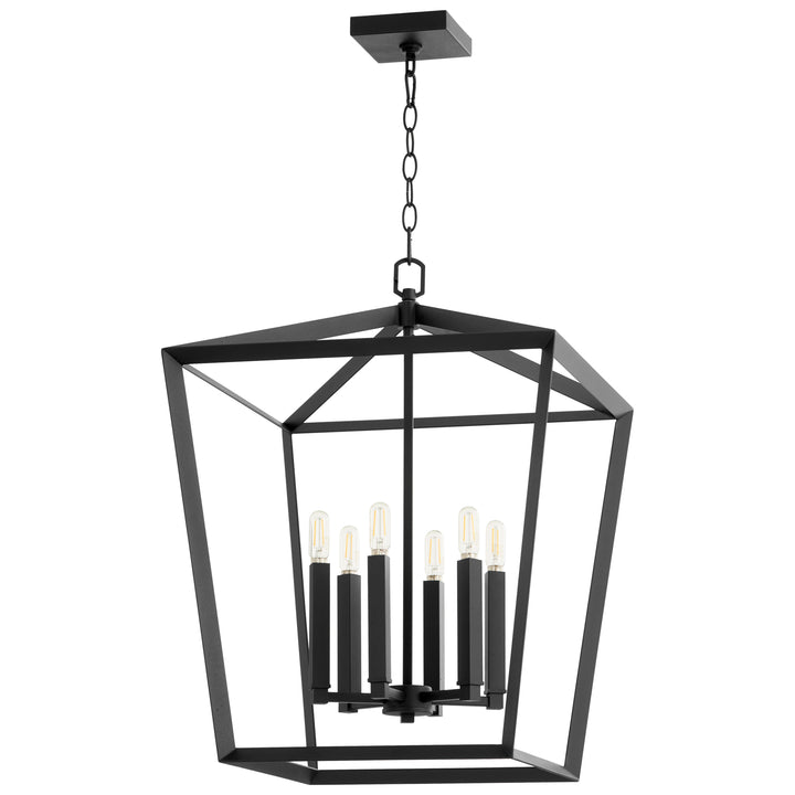 Hyperion 6 Light Chandelier | Large Industrial Chandelier