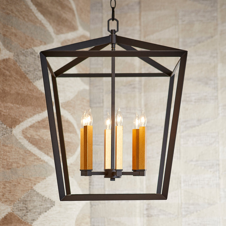 Hyperion 6 Light Chandelier | Large Industrial Chandelier