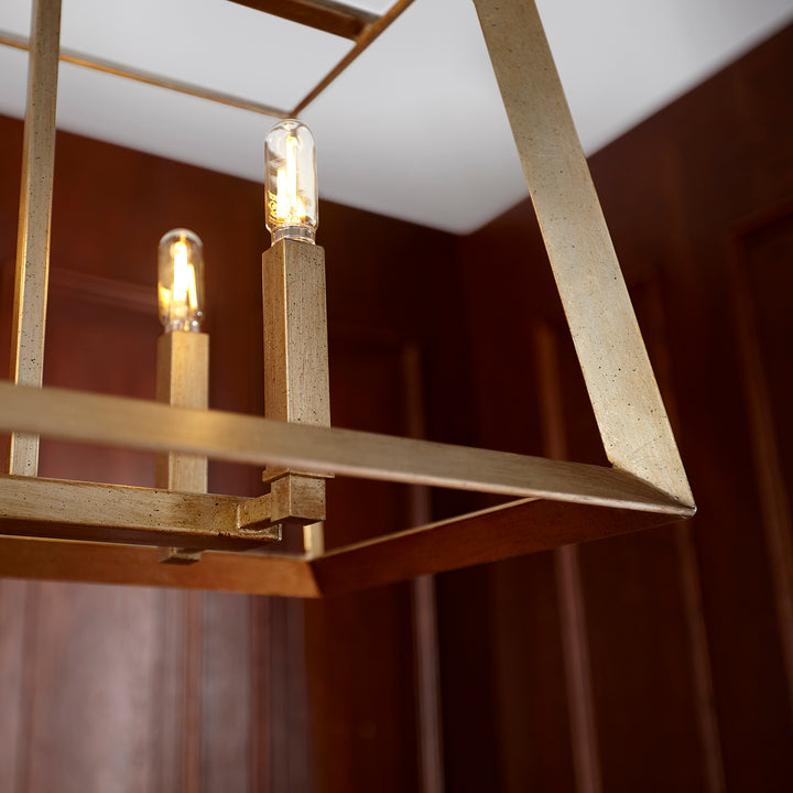 Hyperion 6 Light Island | Industrial Pendant Light