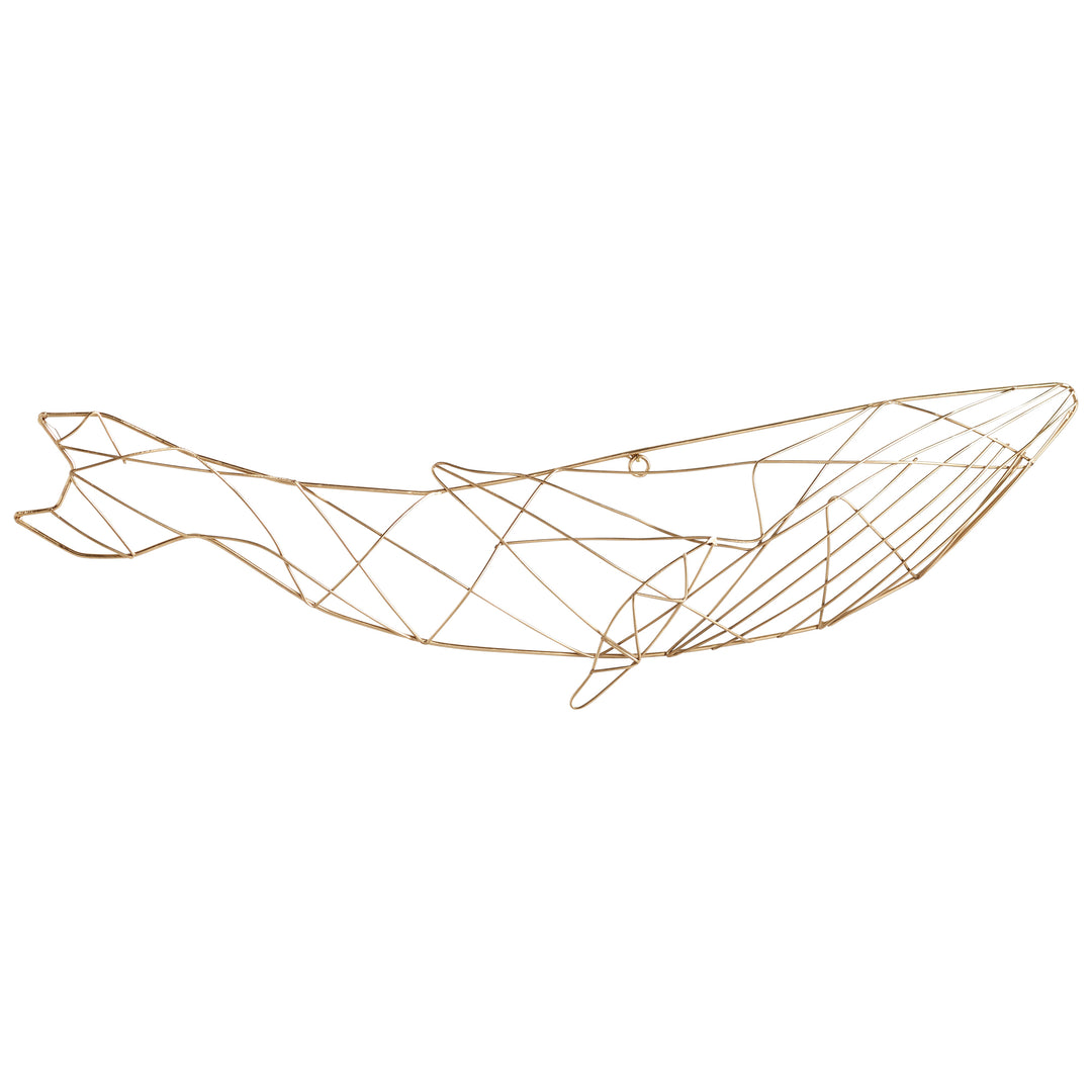 Whale Of A Wall Art | Gold | Whale-Themed Wall Art
