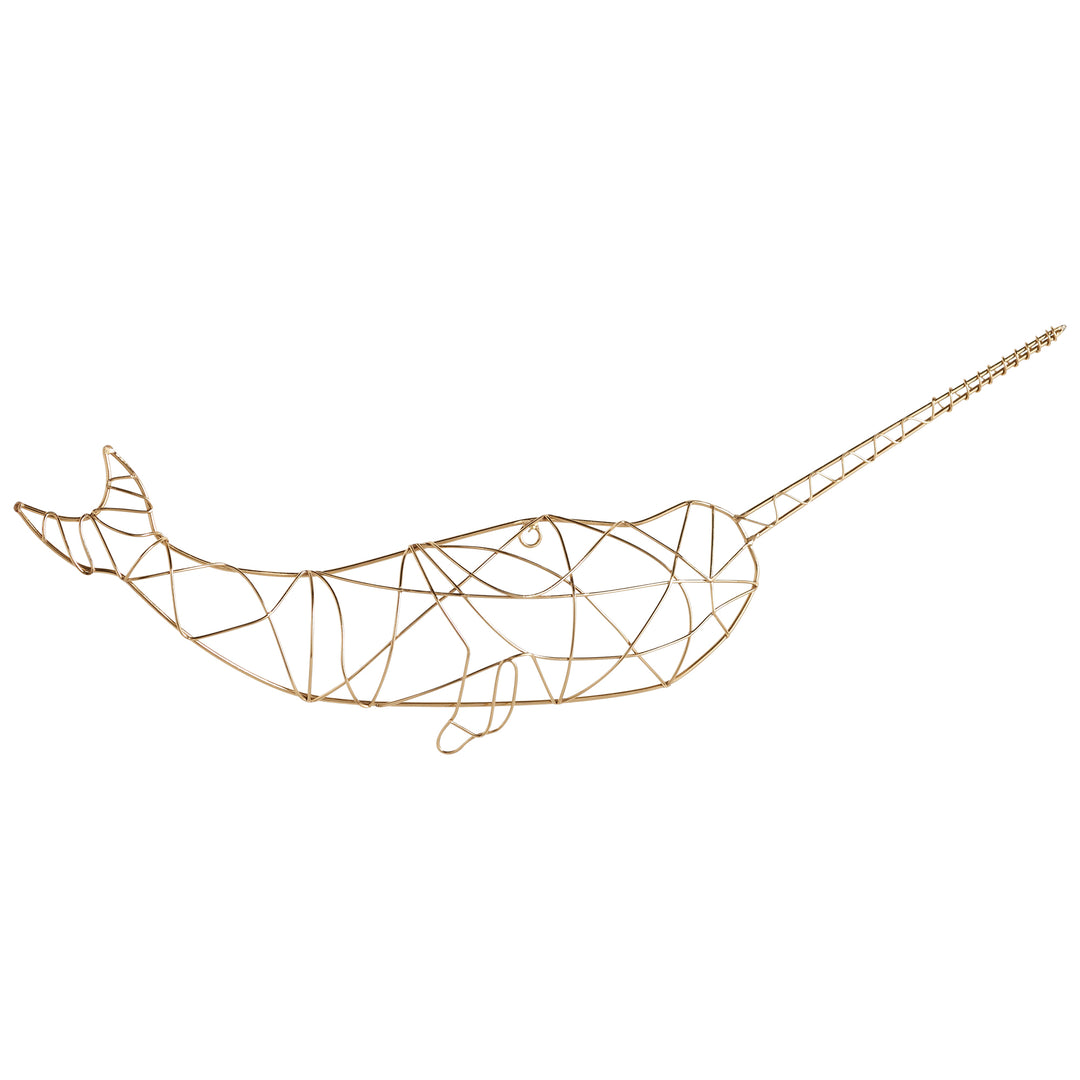 Gnarly Wall Art | Gold | Abstract Gold Wall Art
