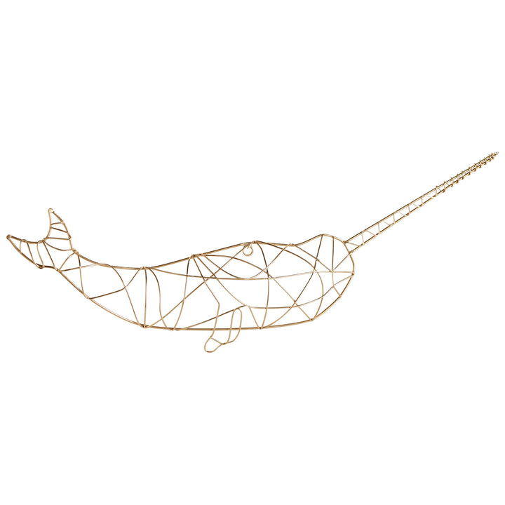 Gnarly Wall Art | Gold | Abstract Gold Wall Art