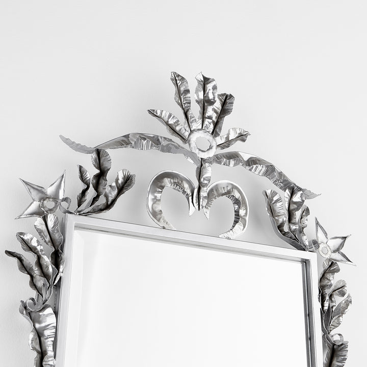 Burgess Mirror | Silver | Elegant Silver Wall Mirror