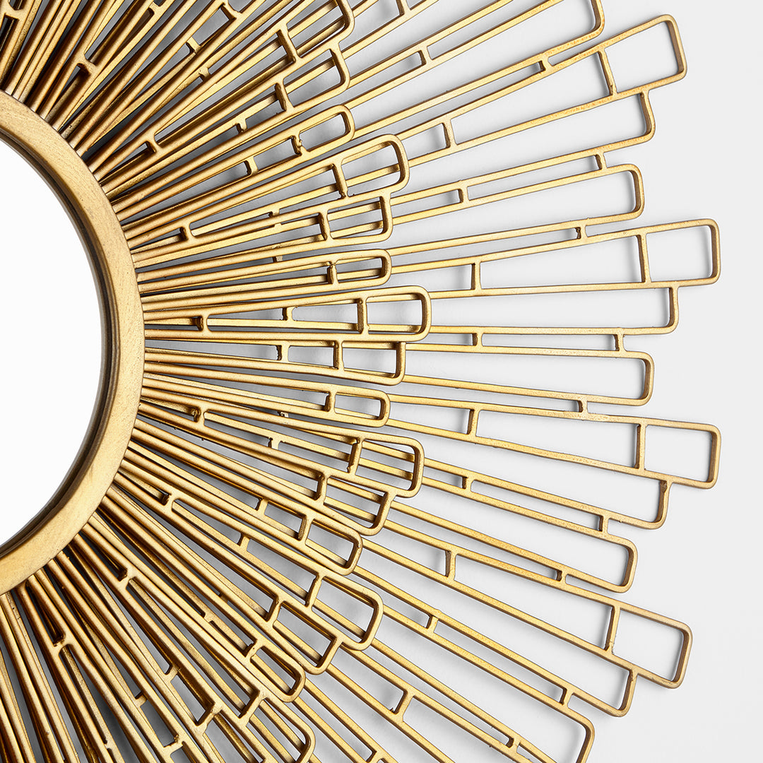 Buchanan Mirror | Gold | Elegant Gold Wall Mirror