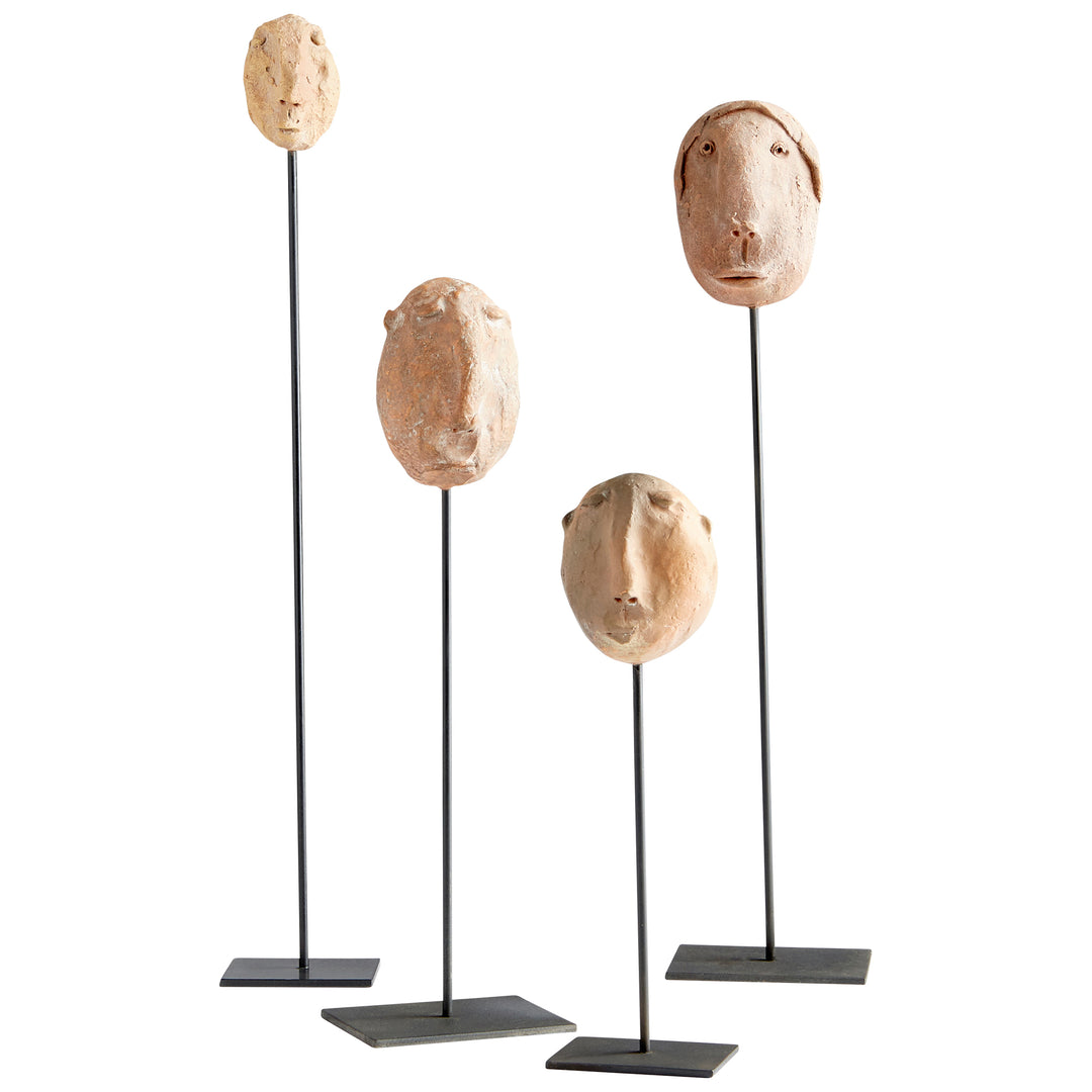 Stoic Java Sculpture | Rustic | Abstract Rustic Sculpture