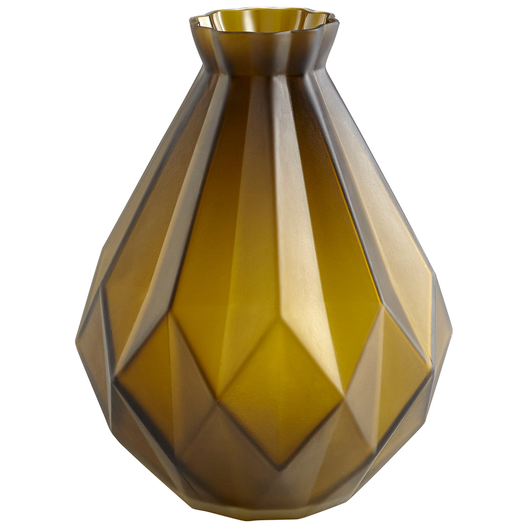 Bangla Vase | Green-Medium | Medium Green Decorative Vase