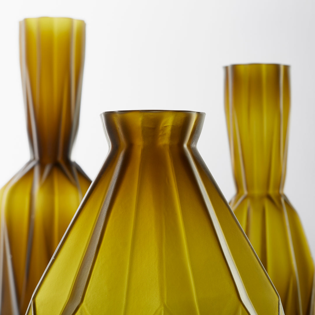 Bangla Vase | Green-Medium | Medium Green Decorative Vase