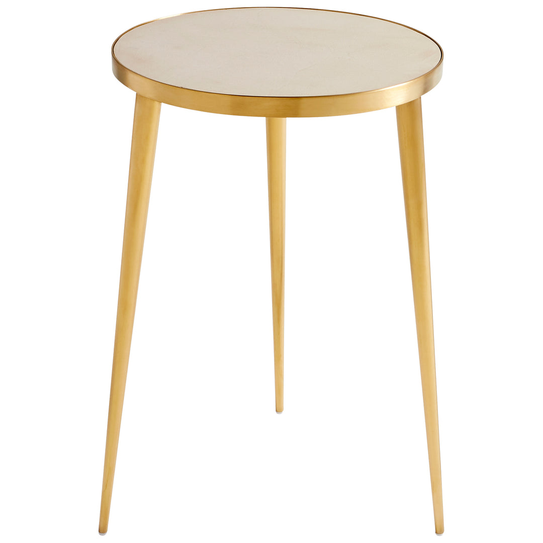 Dresden Side Table | Gold | Elegant Gold Side Table