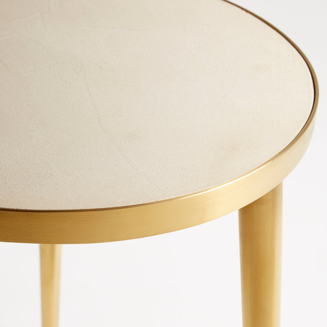 Dresden Side Table | Gold | Elegant Gold Side Table