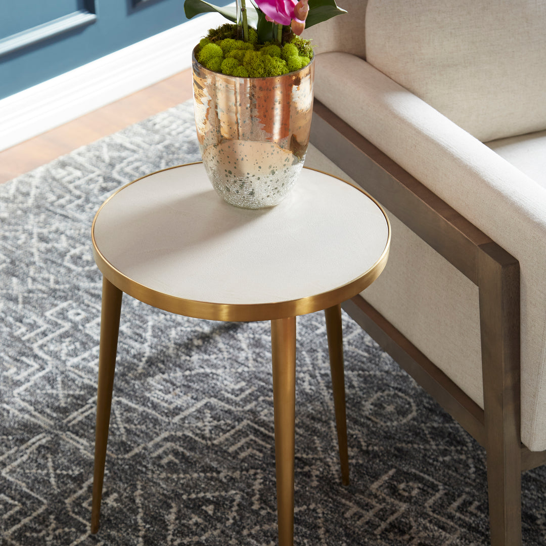 Dresden Side Table | Gold | Elegant Gold Side Table