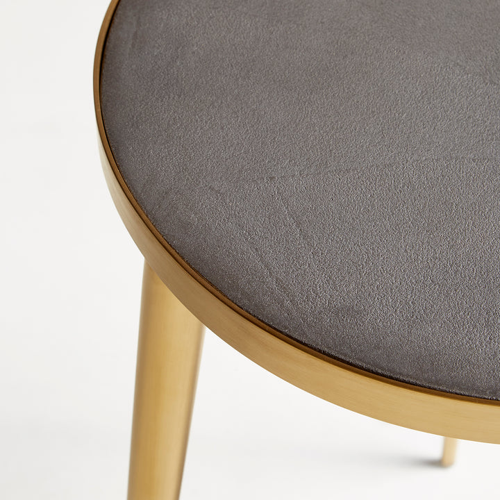 Bremen Side Table | Gold | Decorative Gold Side Table