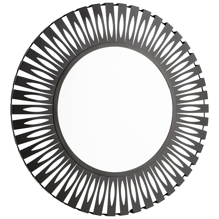 Sun Dial Mirror | Graphite | Modern Wall Mirror