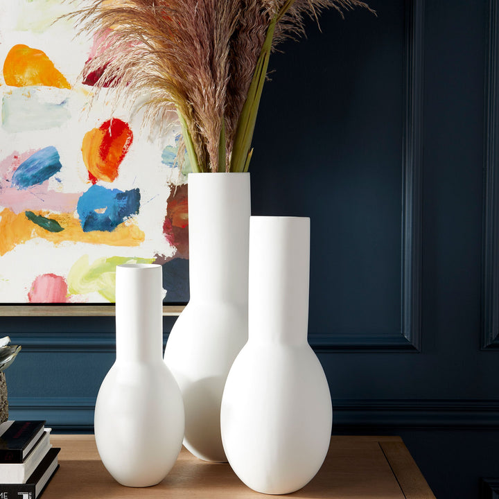 Impressive Impression Vase | Large Marbled Vase