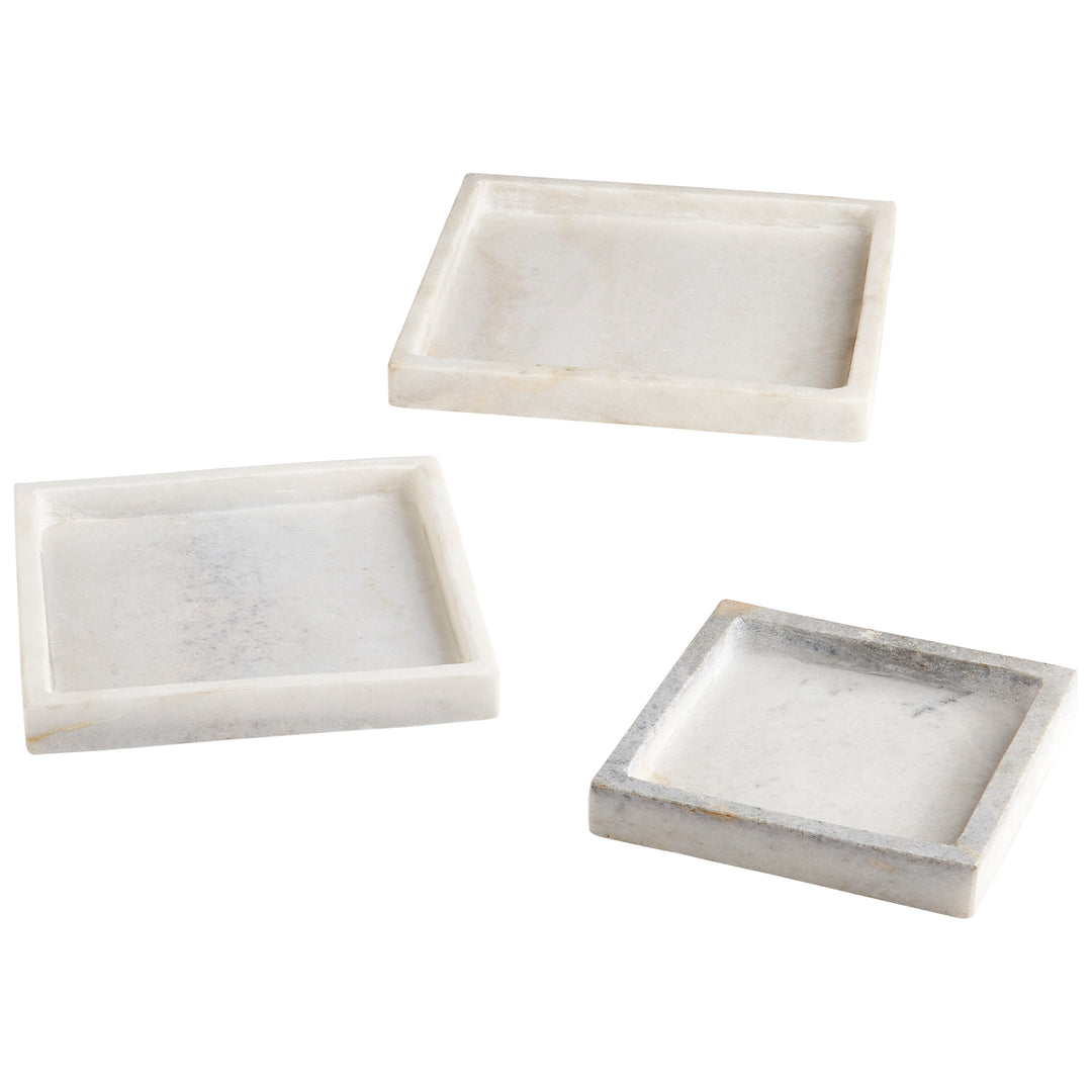 Biancastra Tray | White | Small Decorative Tray