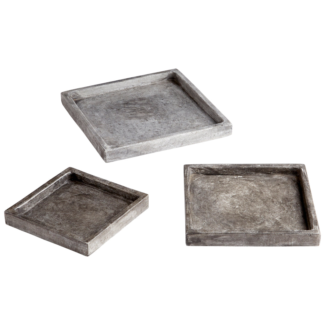Gryphon Tray | Grey-Large | Large Decorative Tray