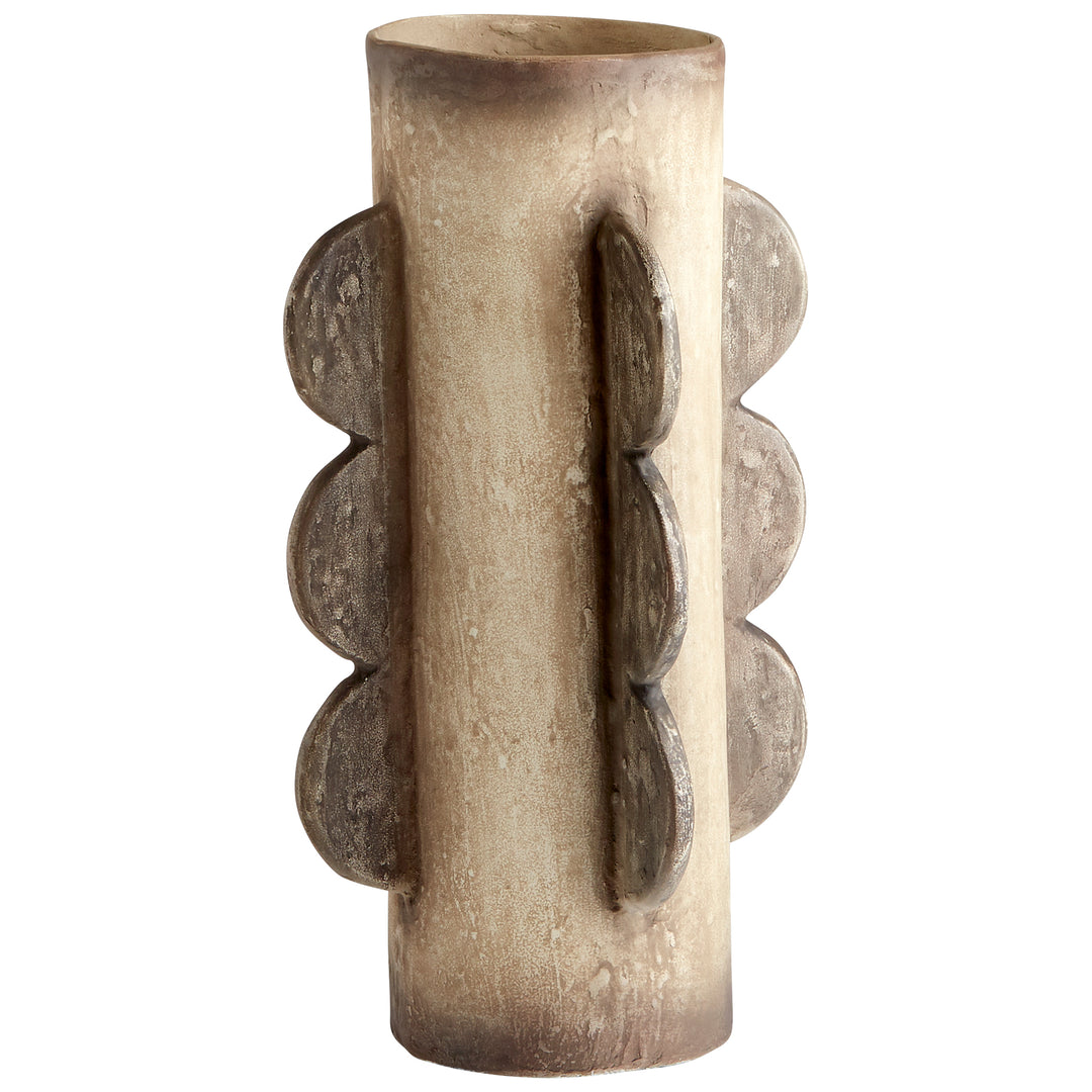 Moccasin Vase | Grey | Modern Grey Vase