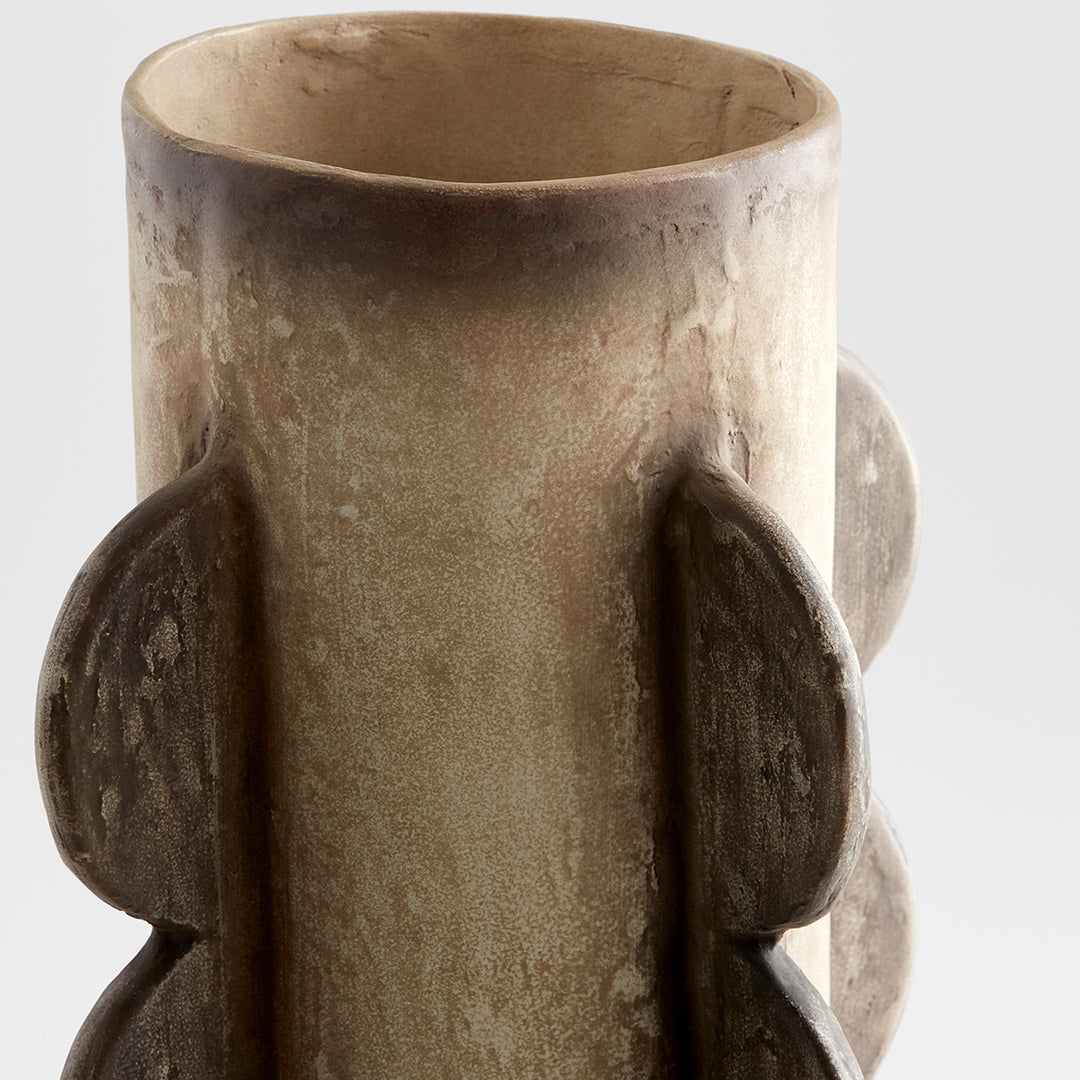 Moccasin Vase | Grey | Modern Grey Vase