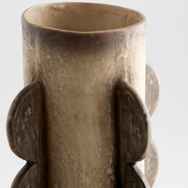 Moccasin Vase | Grey | Modern Grey Vase