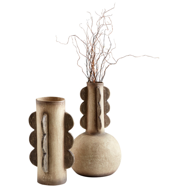 Moccasin Vase | Grey | Modern Grey Vase