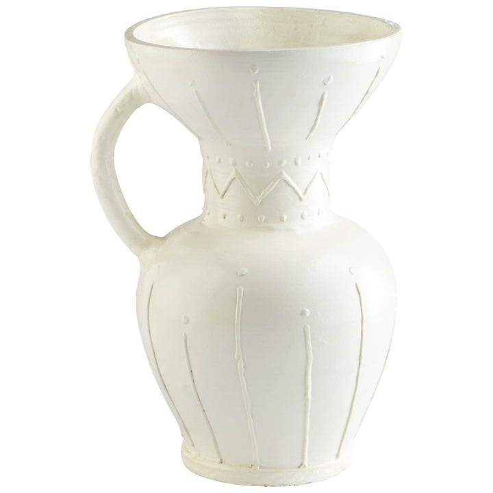 Ravine Vase | White-Large | Large White Vase