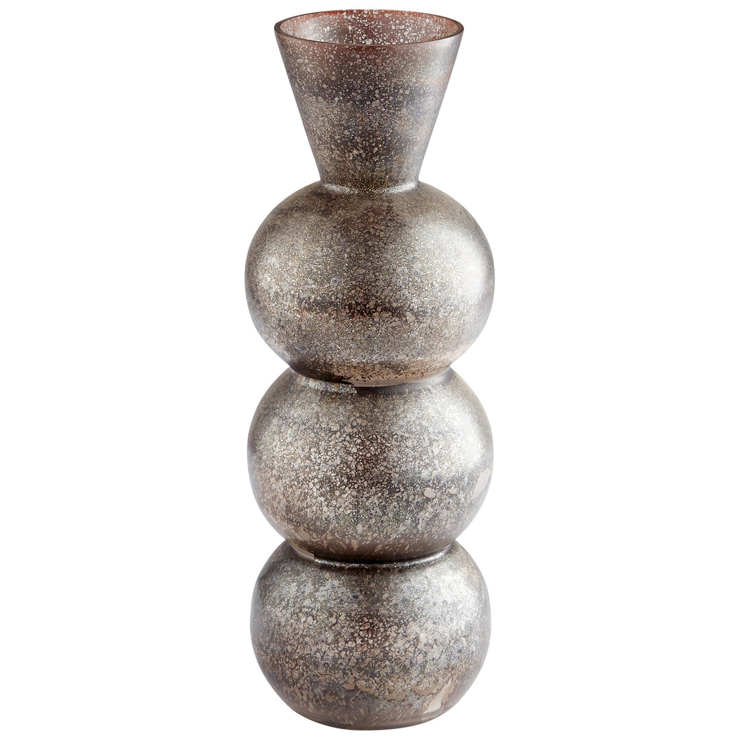 Ravine Vase | Zinc-Small | Small Zinc Vase